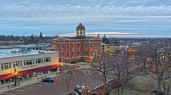 Weather camera view of City of Woodstock.