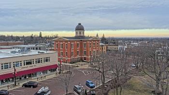 Weather camera view of City of Woodstock.