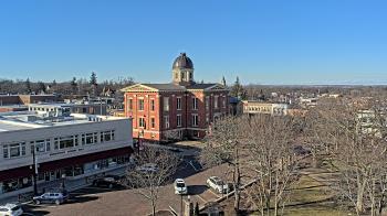Weather camera view of City of Woodstock.