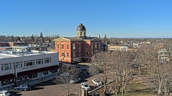 Weather camera view of City of Woodstock.