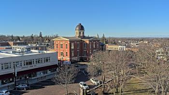 Weather camera view of City of Woodstock.