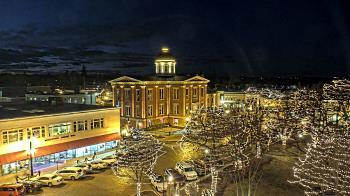 Weather camera view of City of Woodstock.