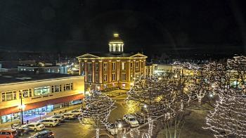 Weather camera view of City of Woodstock.