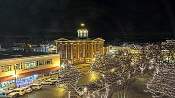 Weather camera view of City of Woodstock.