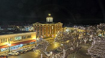 Weather camera view of City of Woodstock.