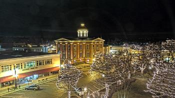 Weather camera view of City of Woodstock.