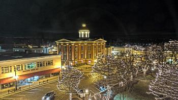 Weather camera view of City of Woodstock.