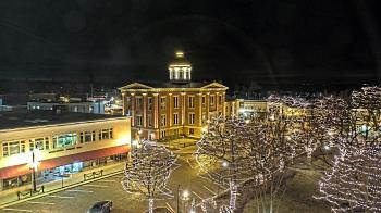 Weather camera view of City of Woodstock.