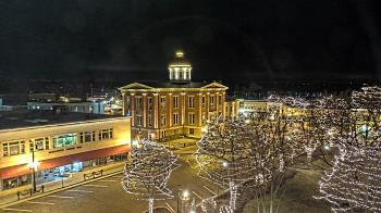 Weather camera view of City of Woodstock.