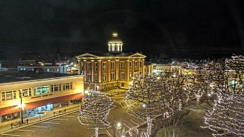 Weather camera view of City of Woodstock.