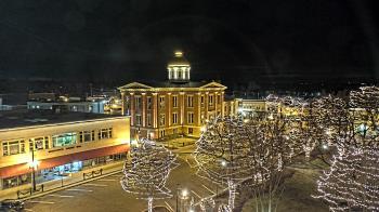 Weather camera view of City of Woodstock.