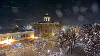 Weather camera view of City of Woodstock.