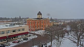 Weather camera view of City of Woodstock.