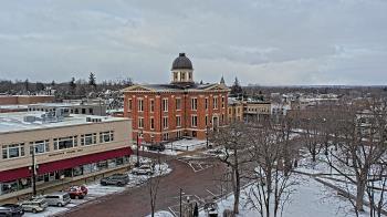 Weather camera view of City of Woodstock.