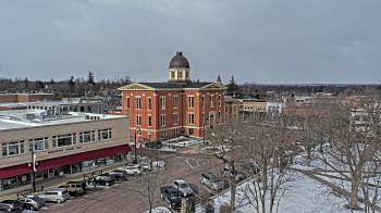 Weather camera view of City of Woodstock.
