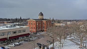 Weather camera view of City of Woodstock.