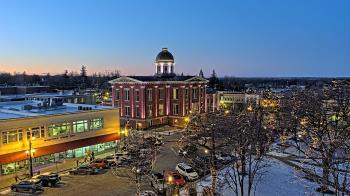 Weather camera view of City of Woodstock.