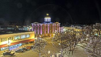 Weather camera view of City of Woodstock.