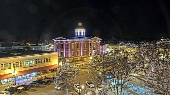 Weather camera view of City of Woodstock.