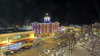 Weather camera view of City of Woodstock.