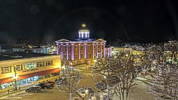 Weather camera view of City of Woodstock.