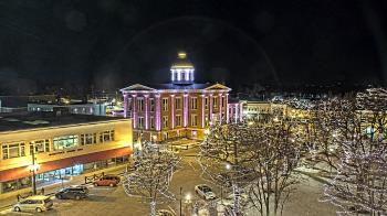 Weather camera view of City of Woodstock.