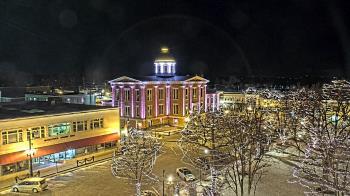 Weather camera view of City of Woodstock.