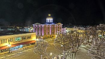 Weather camera view of City of Woodstock.