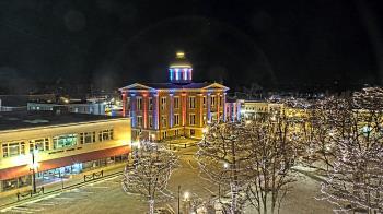 Weather camera view of City of Woodstock.