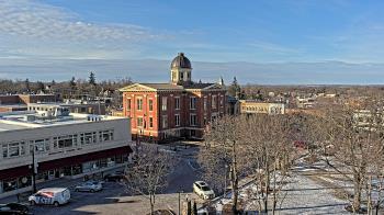 Weather camera view of City of Woodstock.