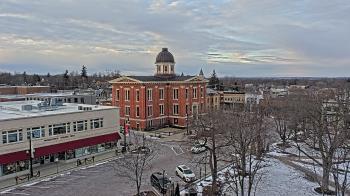 Weather camera view of City of Woodstock.