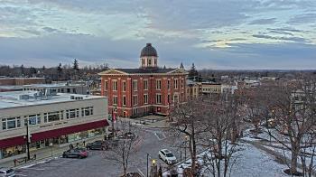 Weather camera view of City of Woodstock.
