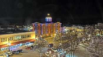 Weather camera view of City of Woodstock.