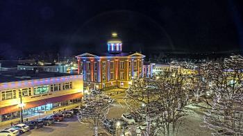 Weather camera view of City of Woodstock.