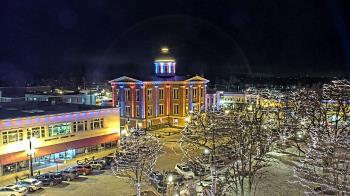 Weather camera view of City of Woodstock.