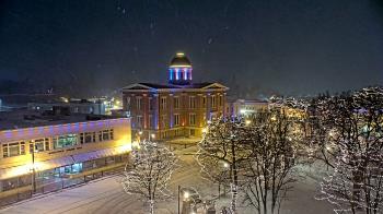Weather camera view of City of Woodstock.