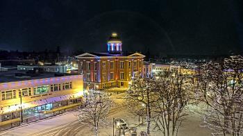 Weather camera view of City of Woodstock.