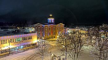 Weather camera view of City of Woodstock.