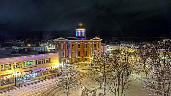Weather camera view of City of Woodstock.