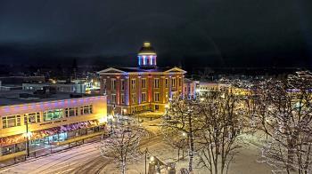 Weather camera view of City of Woodstock.