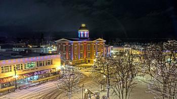 Weather camera view of City of Woodstock.
