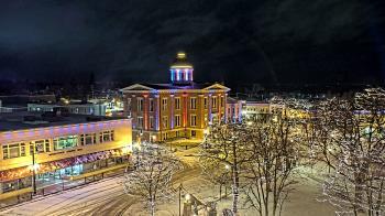 Weather camera view of City of Woodstock.