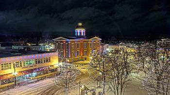 Weather camera view of City of Woodstock.