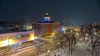 Weather camera view of City of Woodstock.