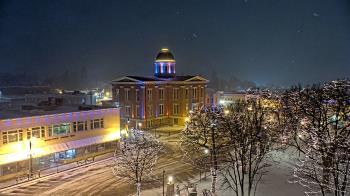 Weather camera view of City of Woodstock.