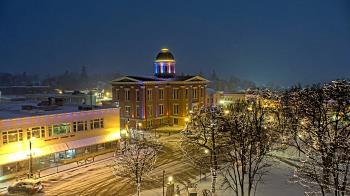 Weather camera view of City of Woodstock.