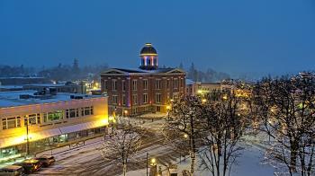 Weather camera view of City of Woodstock.