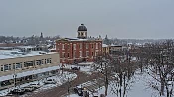 Weather camera view of City of Woodstock.