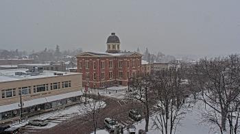 Weather camera view of City of Woodstock.