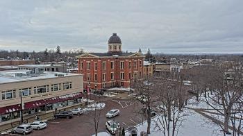 Weather camera view of City of Woodstock.